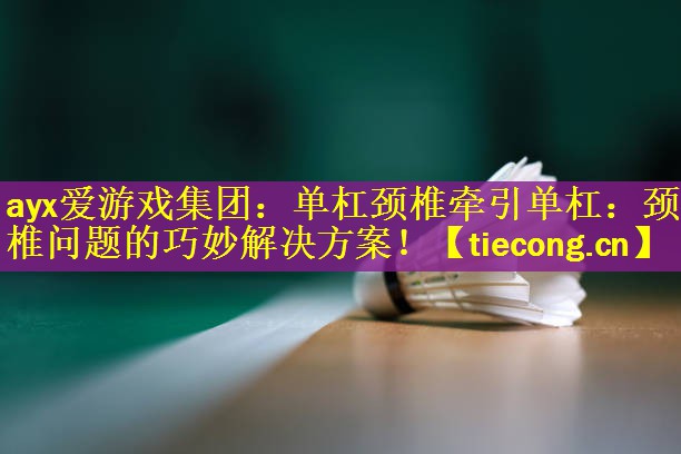 ayx爱游戏集团：单杠颈椎牵引单杠：颈椎问题的巧妙解决方案！